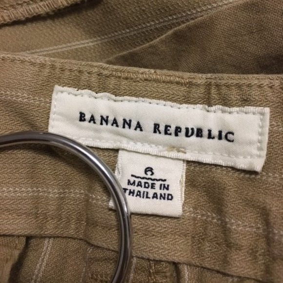 Y2K Banana Republic Wide-Legged Pinstripe Pants - Picture 6 of 7